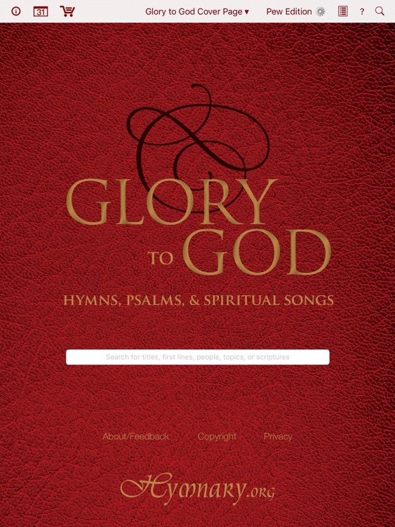 Glory to God: Hymns, Psalms, & Spiritual Songs