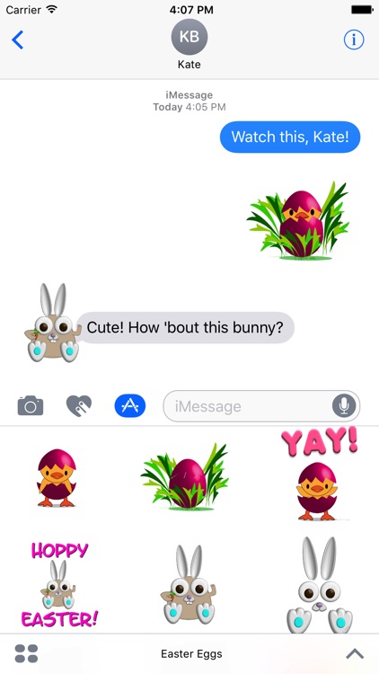 Chicks, Bunnies and Eggs - Springtime Sticker Fun