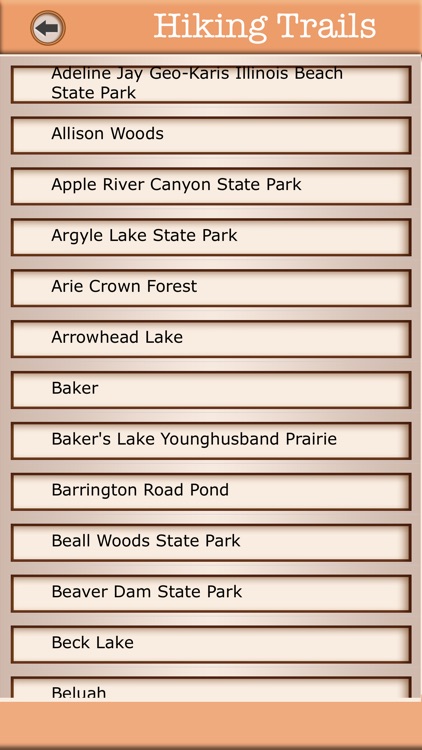 Illinois-Campgrounds & Hiking Trails Offline Guide