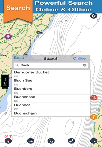 Lake Starnberg offline nautical chart for boaters screenshot 4