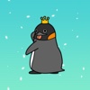 King Penguin Animated Sticker