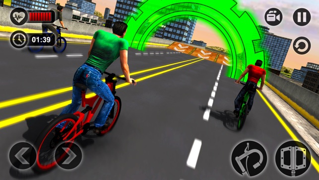 Rooftop BMX Bicycle Stunt Rider - Cycle Simulation(圖3)-速報App