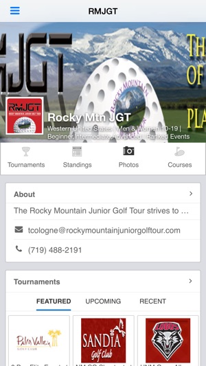 Rocky Mountain Jr Golf Tour(圖1)-速報App