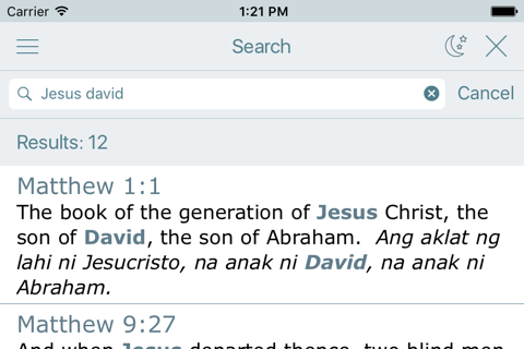 Tagalog English Bible － Biblia screenshot 4