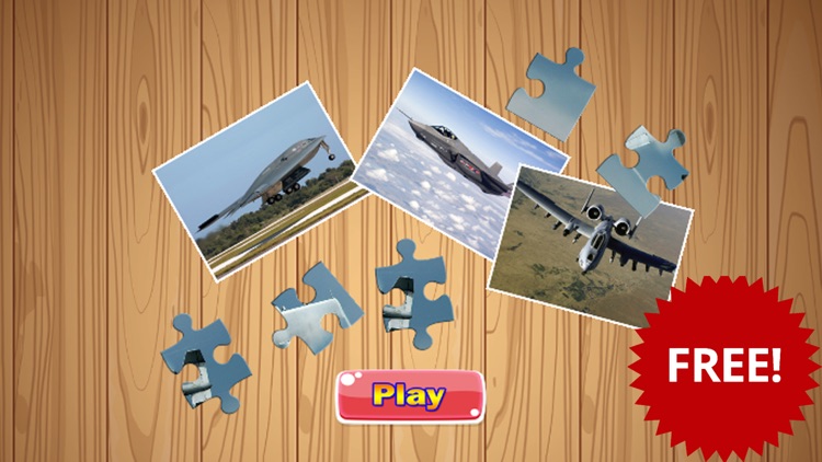Airplane Jigsaw Puzzle Game Free For Kid And Adult screenshot-3