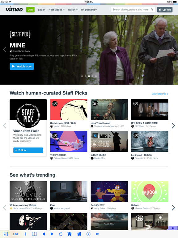 YouVimDaily - Browser for Youtube, Vimeo and more.のおすすめ画像2