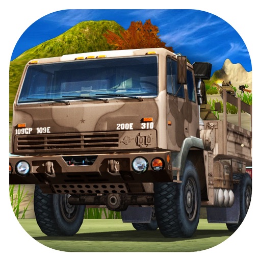 Truck Transport Games: Heavy Off road Army Truck Icon