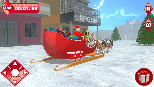 Santa Racing Snow Adventures(圖5)-速報App