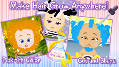 Sunnyville Baby Salon Kids Game - Play Free Fun Cut & Style Babies Hair Games For Girls Screenshot 3