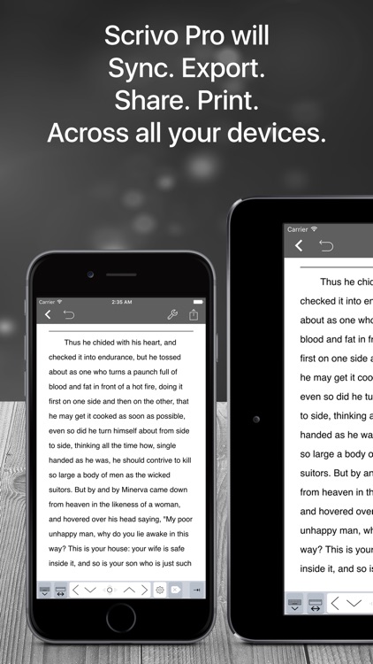 Scrivo Pro for Scriveners and Writers screenshot-4