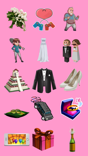 Gamer Wedding Emoji Stickers(圖1)-速報App