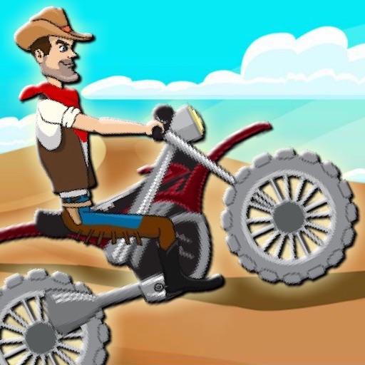 Hill Climb Cowboy Racing iOS App