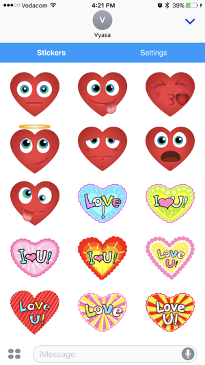 Heart Emoji - Love Emoticon Stickers for Texting(圖5)-速報App