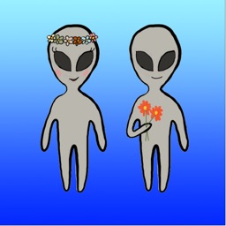 Alien Valentine's Stickers