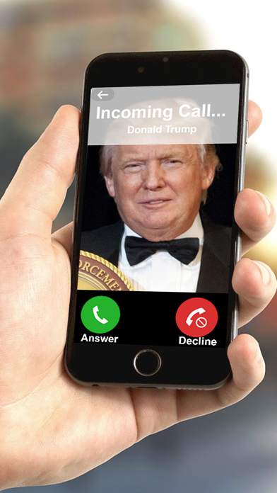 How to cancel & delete Fake Call From Donald Trump - Prank Your Friends from iphone & ipad 1