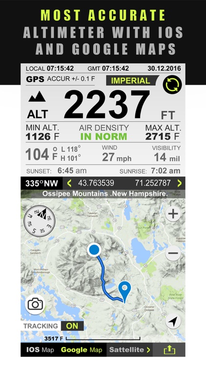 Altimeter "ALT"