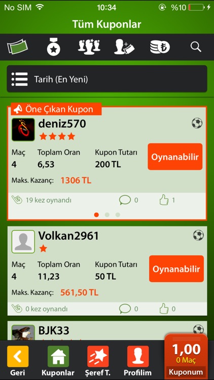 Bilyoner – İddaa Oyna screenshot-3