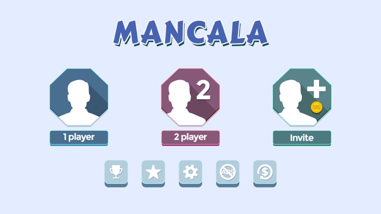 Mancala Online 2 Players: Multiplayer Free Game