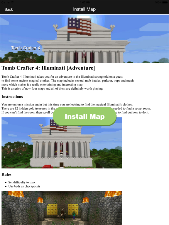 Best Maps for Minecraft PE - One Touch Installのおすすめ画像4
