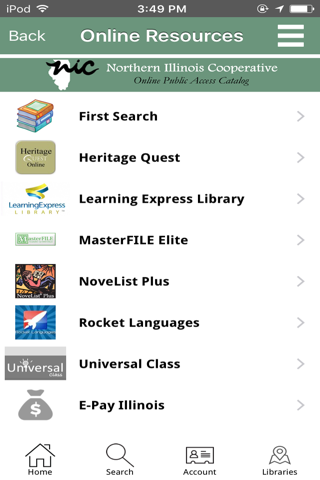 NIC Libraries screenshot 4