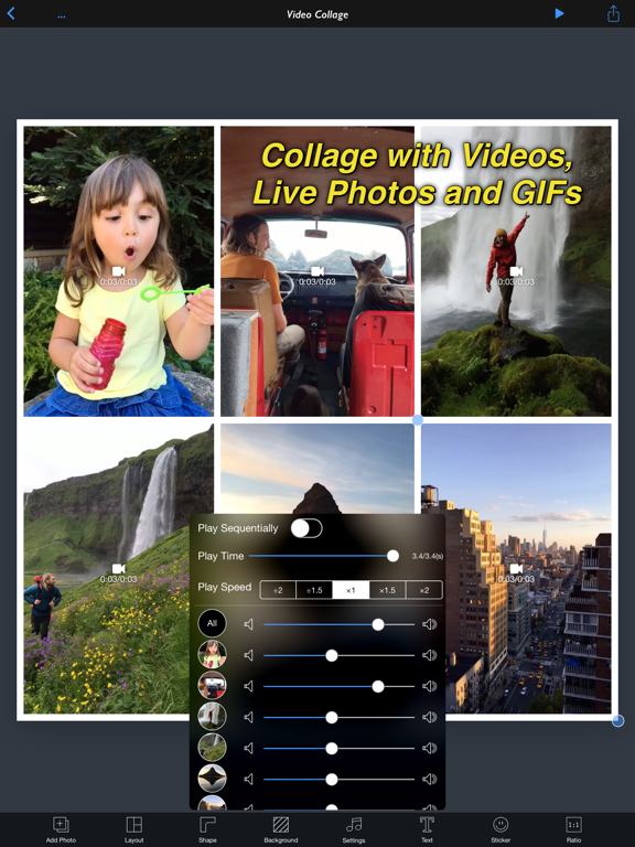 VideoCollage - All In One Collage Makerのおすすめ画像1