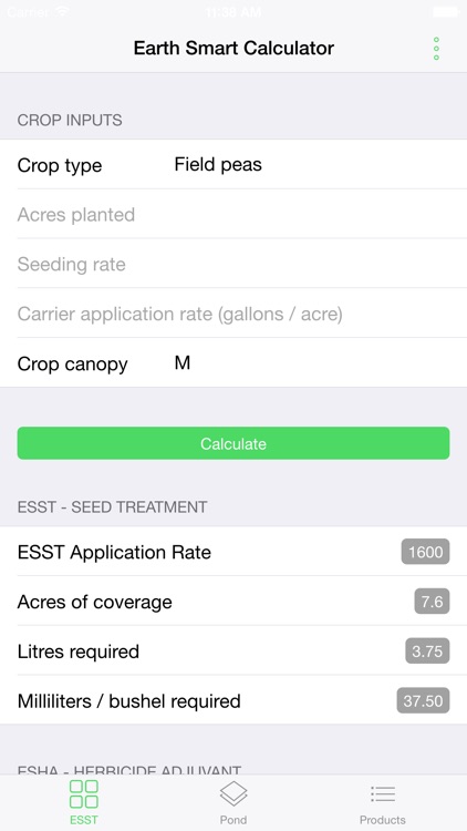 Earthsmart Calculator