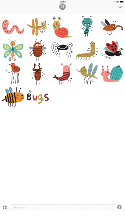 Bugs! Stickers