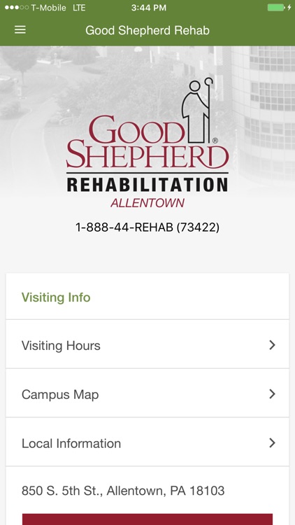 Good Shepherd Rehabilitation Hospital: Allentown