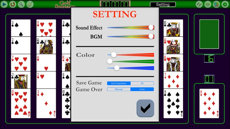 Golf Solitaire FVN screenshot-4