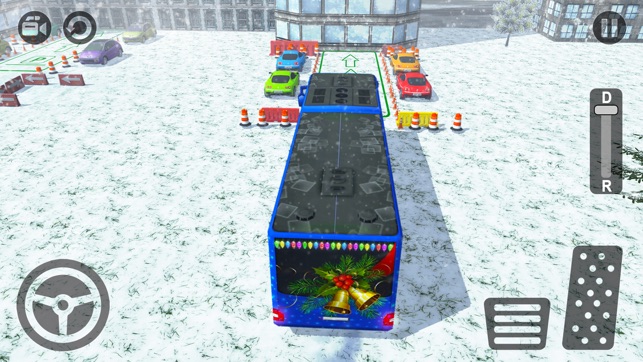 Winter Bus Driver 3D Simulator: Snow Hill Parking(圖2)-速報App