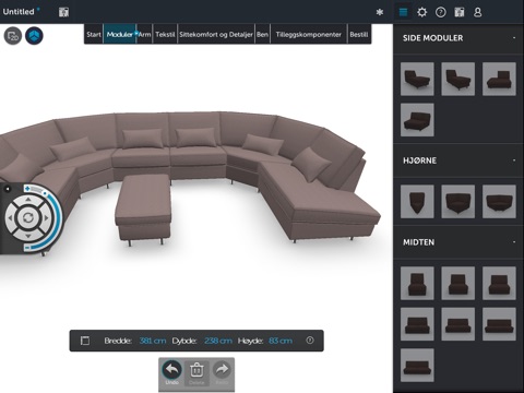 Free Sofa Builder screenshot 2