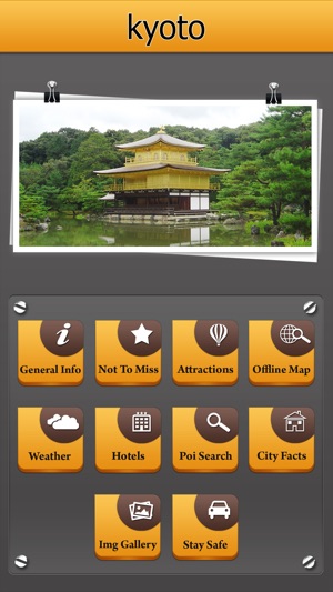 Kyoto Offline Map Travel Explorer(圖1)-速報App