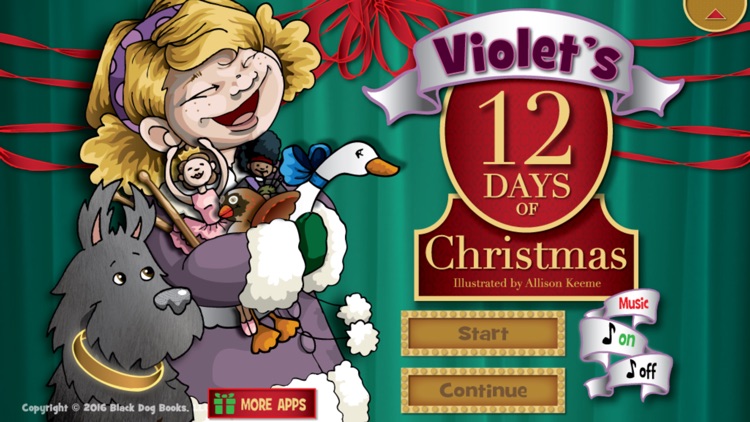 Violet's 12 Days of Christmas