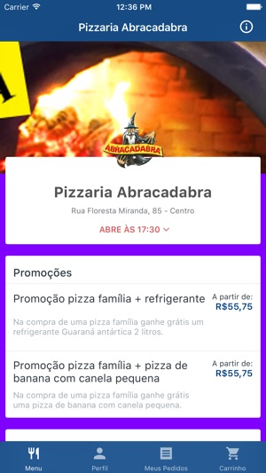 Pizzaria Abracadabra Delivery(圖1)-速報App