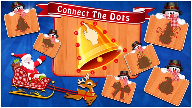 Christmas Holiday Games - Connect The Dots Game(圖3)-速報App