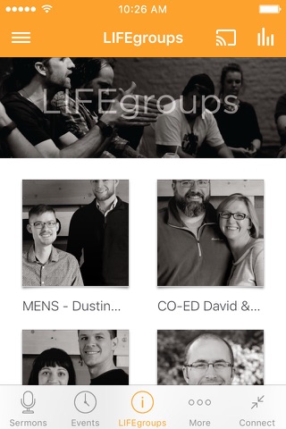 LIFE church app screenshot 2