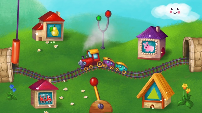 Puzzles for toddlers with train(圖1)-速報App