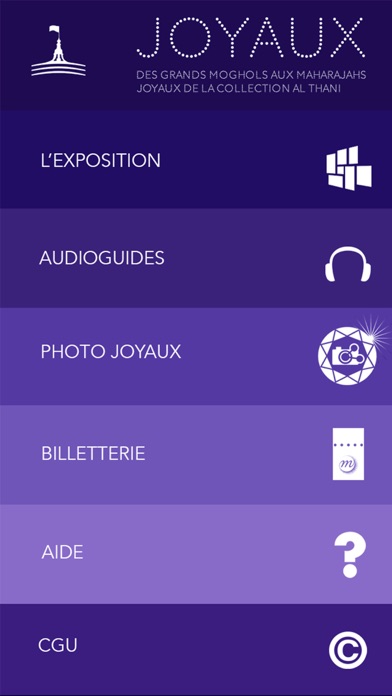 Joyaux, l'Application officielle de l'exposition screenshot 2