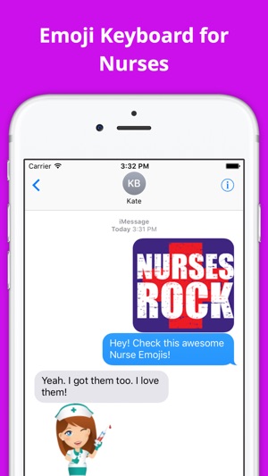 Nursemoji 2017 - Nurse Emoji and Stickers Keyboard(圖1)-速報App