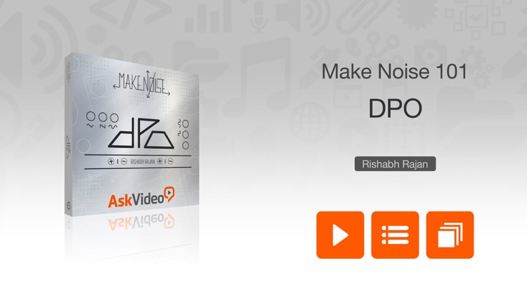 Course for Make Noise DPO Eurorack Module