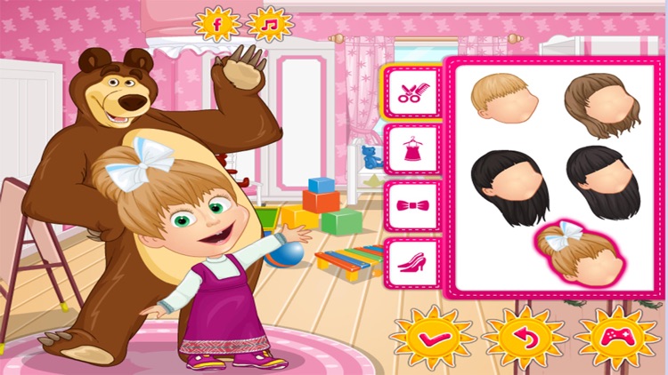 masha and bear - fun games