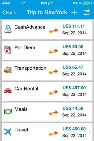 SutiExpense screenshot 2