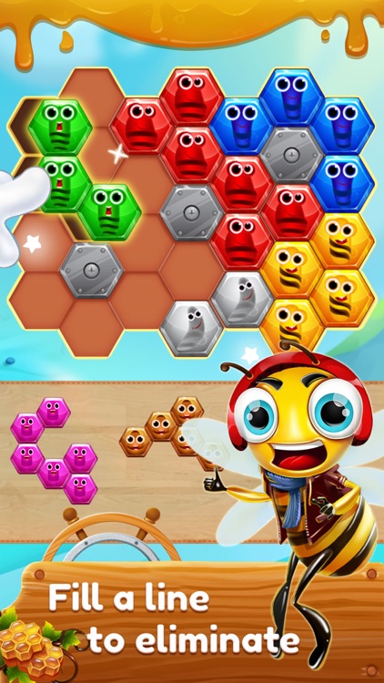 Bee Hexa - Block Puzzle