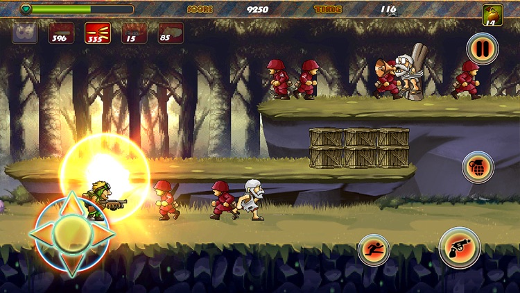 Classic Metal Contra Rambo Soldier screenshot-3