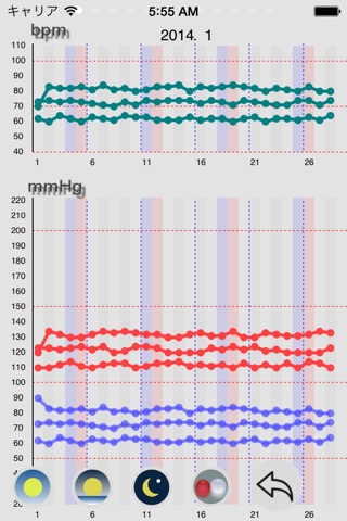 BP Grapher - record and chart screenshot 4