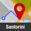 Santorini Offline Map and Travel Trip Guide