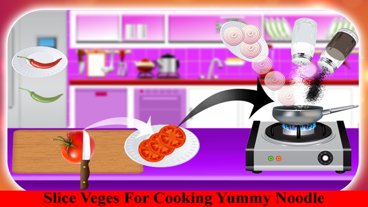 Hot Noodle Maker Food Court: Cooking Game