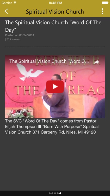 Spiritual Vision Church screenshot-3