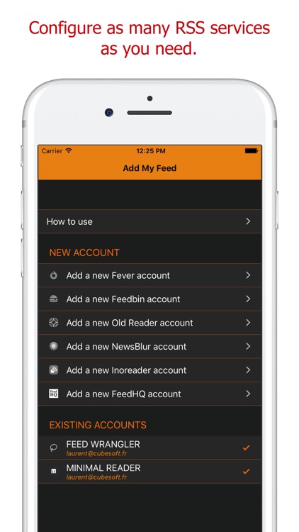 Add My Feed - Subscribe to RSS Atom JSON feeds
