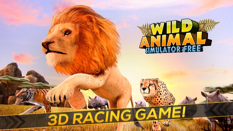 Wild Animal Simulator . Free Jungle Animals Racing